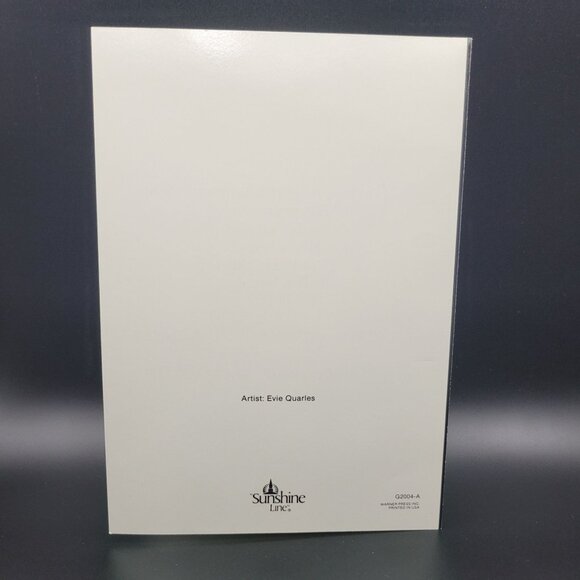 Evie Quaries Vintage Graduation Card Embossed Leaf Cap Christian Greeting - Picture 3 of 5